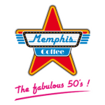 logo Memphis coffee Mondeville