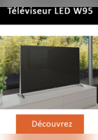 Venez découvrir le téléviseur Led W95 avec écran Full HD - Sony