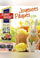 Joyeuses Pâques 2014 - EURO SHOP