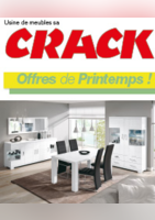 Offre de Printemps chez CRACK - Meubles Crack