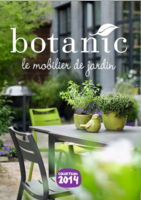 Catalogue : le mobilier de jardin - Botanic