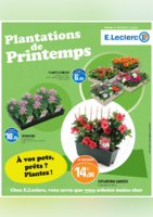 Plantations de Printemps - E.Leclerc