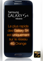 Samsung Galaxy S4 Advance à 1€ au lieu de 51€ - Orange
