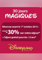 Promo Disneyland - Selectour Afat