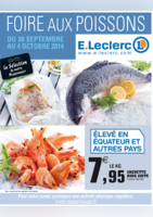 Foire aux poissons - E.Leclerc