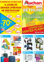 Ouverture exceptionnelle du 25 mai 2015 - Auchan