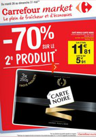 -70% sur le 2ème produit - Carrefour Market