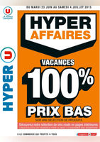 Vacances 100% prix bas - Hyper U
