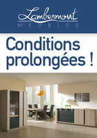 Conditions prolongées  - Meubles Lambermont 