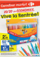 20 sur 20 en économies, vive la rentrée ! - Carrefour Market