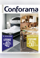 Literie et cuisines 2016 - Conforama
