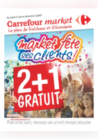 Market fête ses clients 1+1 gratuit - Carrefour Market