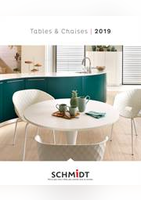 Catalogue SCHMIDT Tables et Chaises 2019 - Cuisines Schmidt