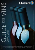 Guide des vins 20192021 - E.Leclerc