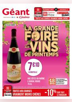 La grande foire aux vins de printemps - Géant Casino