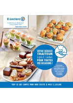 Prospectus  : VOTRE SERVICE TRAITEUR à prix E. LECLERC