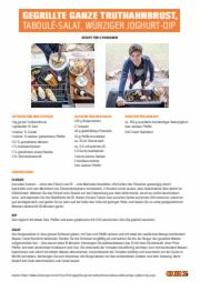 Prospectus OBI : GEGRILLTE GANZE TRUTHAHNBRUST