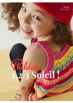 Prospectus Phildar : Catalogue N&deg;225 : ENFANT - 1,2,3 SOLEIL !