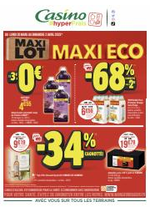 Prospectus Géant Casino : MAXI LOT MAXI ECO