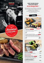 Menus Poivre rouge : La carte Printemps 2023