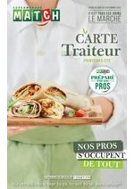 Prospectus Match : Carte Traiteur | Printemps- Été