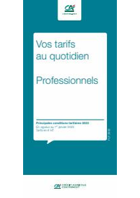 Prospectus Agence Crédit Agricole BUZANCY : Professionels / Vos Tarifs au Quotidien