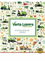 Prospectus  : Catalogue Verts Loisirs 2023