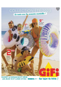 Promos et remises Gifi : Collection Été 2023