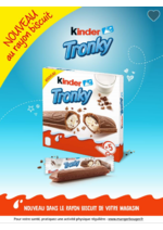 Promos et remises Kinder : Kinder Tronky, le nouveau biscuit Kinder pour les plus grands