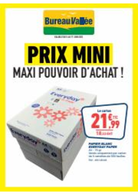 Prospectus Bureau Vallée - Boulogne Billancourt : PRIX MINI MAXI POUVOIR D'ACHAT !