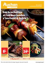 Prospectus Auchan Supermarché : Les brochettes et les marinades s’invitent à table !
