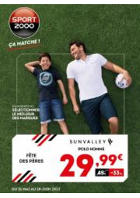 Prospectus Sport 2000 ARMENTIERES : Fete des peres 2023