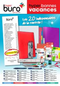 Prospectus Hyperburo Saint Maur des Fossés : Flyer Hyper Bonnes Vacances 2023