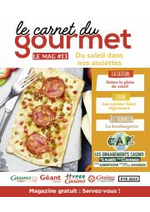 Prospectus Géant Casino : le carnet du gourmet