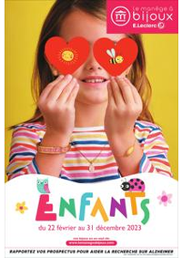 Prospectus Le Manège à Bijoux E.Leclerc L'AIGLE : Catalogue E.Leclerc Le Manège à Bijoux