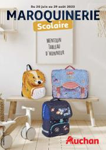 Promos et remises  : La maroquinerie scolaire - la rentrée Auchan à prix minus