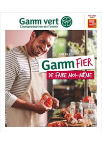 Prospectus Gamm vert PUGET THENIERS : Catalogue Gamm vert