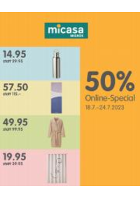 Prospectus Micasa Amriswil : 50% Online-Special