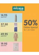 Promos et remises  : 50% Online-Special