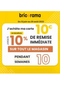 Prospectus Bricorama SAINT CERE : 10% de reduction immediate