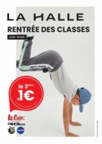 Prospectus La Halle HENDAYE ZC "LES JONCAUX" : La retree des classes