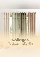 Zoom sur nos voilages aux couleurs naturelles 2023 - L'incroyable