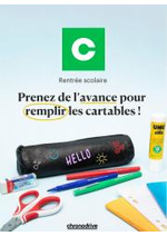 Prospectus Chronodrive : La team anticipation, on sait que vous &ecirc;tes l&agrave; !