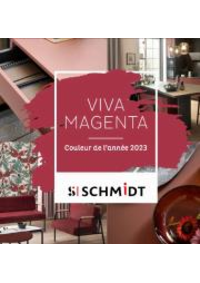 Prospectus Cuisines Schmidt ARGENTAN : Viva Magenta couleur de l'anne 2023