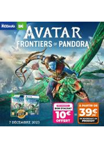 Prospectus Micromania : Jouez à Avatar pour 39,99€ en revendant un produit éligible de la liste