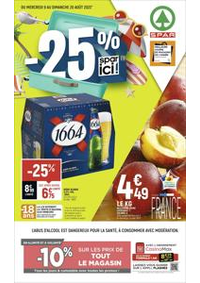 Prospectus Spar LUZECH : -25% SPAR ICI !