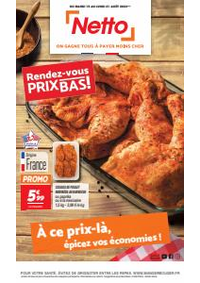 Prospectus Netto Carhaix-Plouguer : SEMAINE PROCHAINE : RENDEZ-VOUS PRIX BAS !