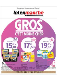 Prospectus Intermarché Super Vabres l'Abbaye / Saint-Affrique : EVE GROS VOLUMES AOUT