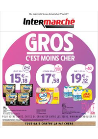 Prospectus Intermarché Super Aigrefeuille d'Aunis : EVE GROS VOLUMES AOUT