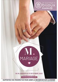 Prospectus Le Manège à Bijoux E.Leclerc SEDAN : MARIAGE
